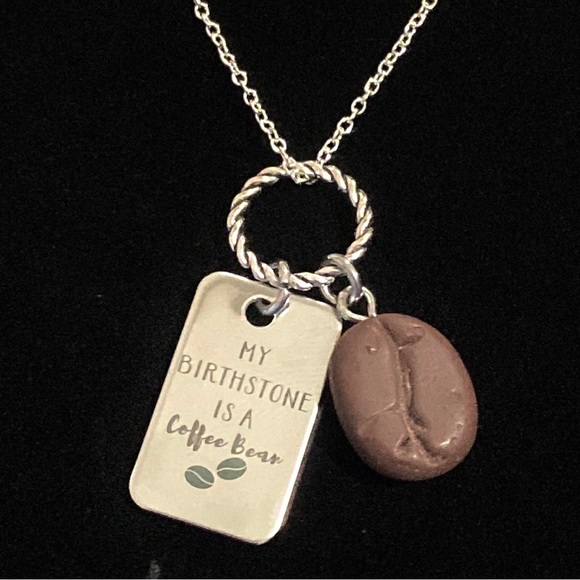 Coffee Charm Necklace - Picture 2 of 5